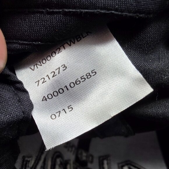 Vans Off The Wall Mens Black Snapback Hat Adjustable Causal Outdoors School - Picture 6 of 9